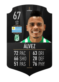 Jonatan Álvez CONMEBOL LIBERTADORES 67 OVR