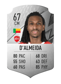 Sessi D'Almeida Rare 67 OVR