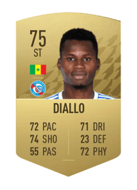 Habib Diallo Common 75 OVR