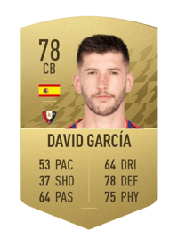 David García Common 78 OVR