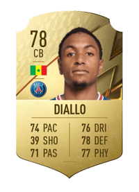Abdou Diallo Rare 78 OVR