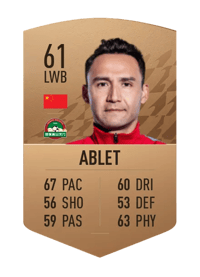 Abduwal Ablet Common 61 OVR