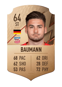 Dominic Baumann Rare 64 OVR