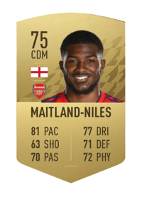 Ainsley Maitland-Niles Common 75 OVR