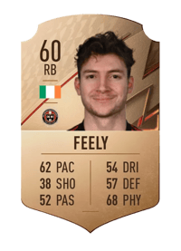 Rory Feely Rare 60 OVR