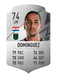 Cecilio Domínguez Rare 74 OVR