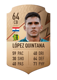 Mario López Quintana Rare 64 OVR