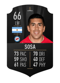 Diego Sosa CONMEBOL LIBERTADORES 66 OVR