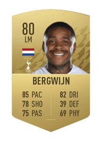 Steven Bergwijn Common 80 OVR