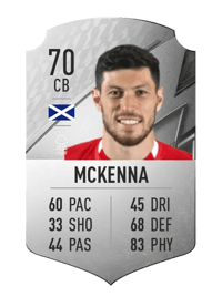 Scott McKenna Rare 70 OVR