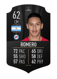 Matías Romero CONMEBOL LIBERTADORES 62 OVR