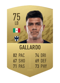 Jesús Gallardo Common 75 OVR