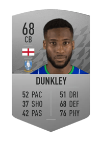 Chey Dunkley Common 68 OVR