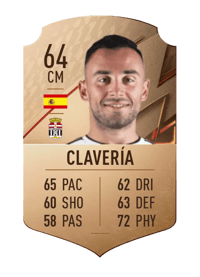 Clavería Rare 64 OVR