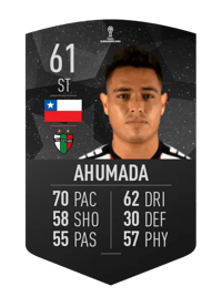 Fabian Ahumada CONMEBOL SUDAMERICANA 61 OVR