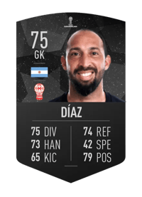 Marcos Díaz CONMEBOL SUDAMERICANA 75 OVR