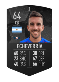 Santiago Echeverría CONMEBOL SUDAMERICANA 64 OVR