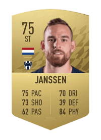 Vincent Janssen Common 75 OVR