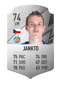 Jakub Jankto Rare 74 OVR