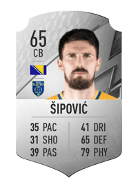 Enes Šipović Rare 65 OVR