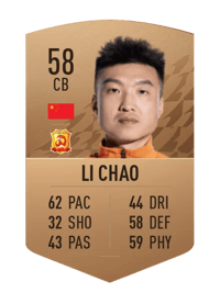 Li Chao Common 58 OVR