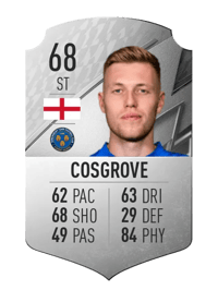 Sam Cosgrove Rare 68 OVR