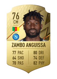 André-Franck Zambo Anguissa Rare 76 OVR