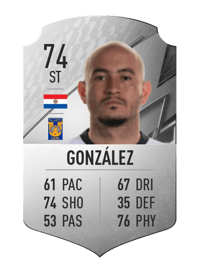 Carlos González Rare 74 OVR
