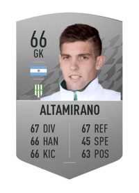 Facundo Altamirano Common 66 OVR