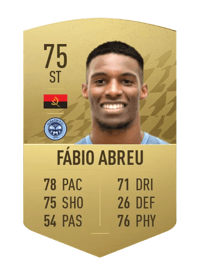 Fábio Abreu Common 75 OVR