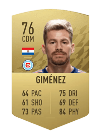 Gastón Giménez Common 76 OVR
