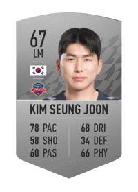 Kim Seung Joon Common 67 OVR