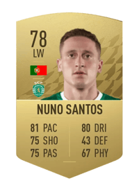 Nuno Santos Common 78 OVR