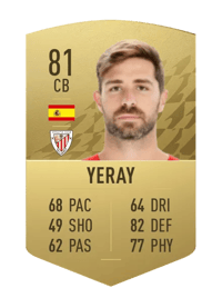 Yeray Common 81 OVR