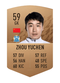 Zhou Yuchen Common 59 OVR