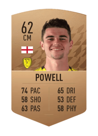 Joe Powell Common 62 OVR