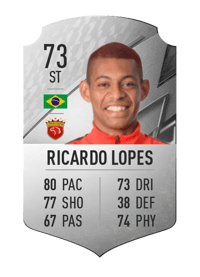Ricardo Lopes Rare 73 OVR