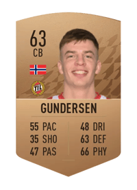 Jostein Gundersen Common 63 OVR