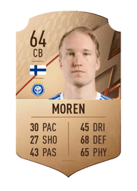 Valtteri Moren Rare 64 OVR