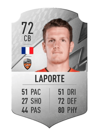 Julien Laporte Rare 72 OVR