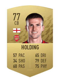 Rob Holding Common 77 OVR