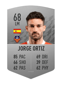 Jorge Ortiz Common 68 OVR