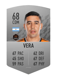 Matías Vera Common 68 OVR