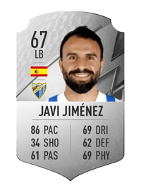 Javi Jiménez Rare 67 OVR