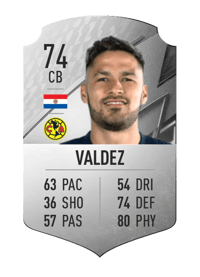 Bruno Valdez Rare 74 OVR