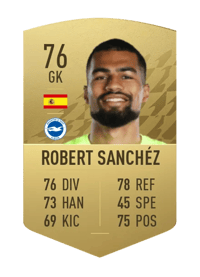 Robert Sanchéz Common 76 OVR