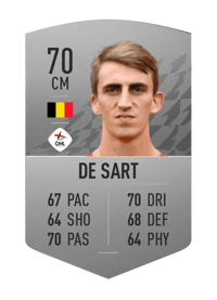 Alexis De Sart Common 70 OVR