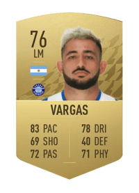 Matías Vargas Common 76 OVR