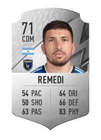 Eric Remedi Rare 71 OVR
