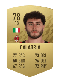 Davide Calabria Common 78 OVR